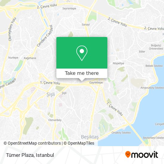 Tümer Plaza map