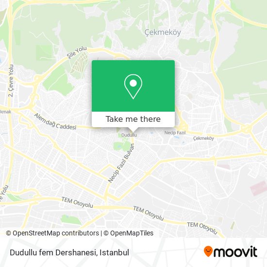 Dudullu fem Dershanesi map