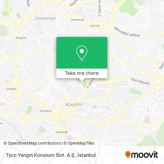 Tyco Yangın Korunum Sist. A.Ş. map