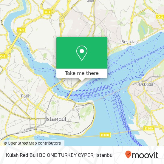 Külah Red Bull BC ONE TURKEY CYPER map