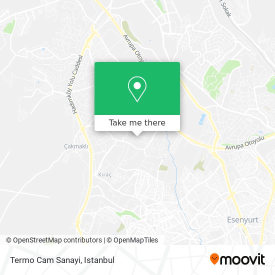 Termo Cam Sanayi map