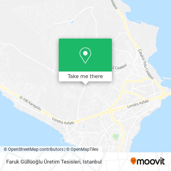 Faruk Güllüoğlu Üretim Tesisleri map