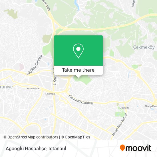 Ağaoğlu Hasbahçe map