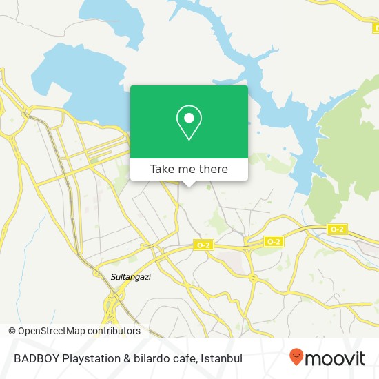 BADBOY Playstation & bilardo cafe map