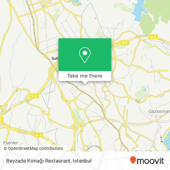 Beyzade Konağı Restaurant map