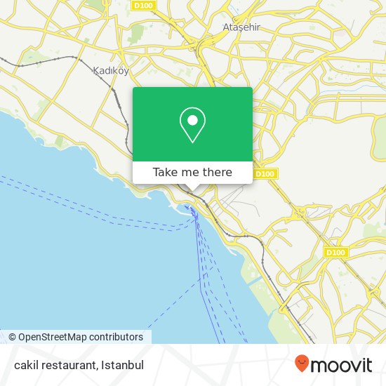 cakil restaurant map