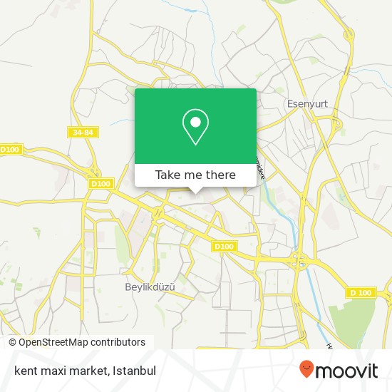 kent maxi market map