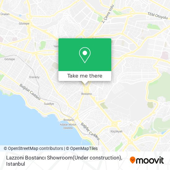 Lazzoni Bostancı Showroom(Under construction) map