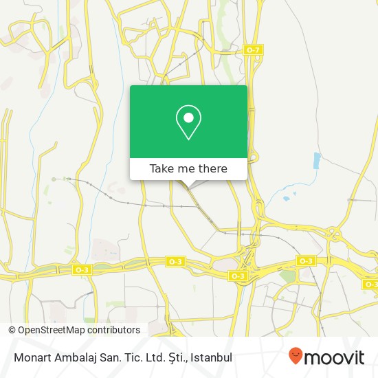 Monart Ambalaj San. Tic. Ltd. Şti. map