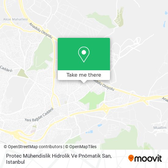 Protec Mühendislik Hidrolik Ve Pnömatik San map