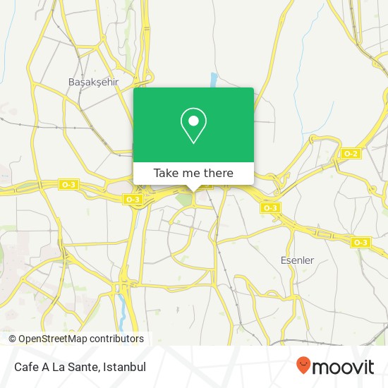 Cafe A La Sante map