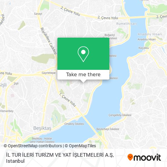 İL TUR İLERİ TURİZM VE YAT İŞLETMELERİ A.Ş map