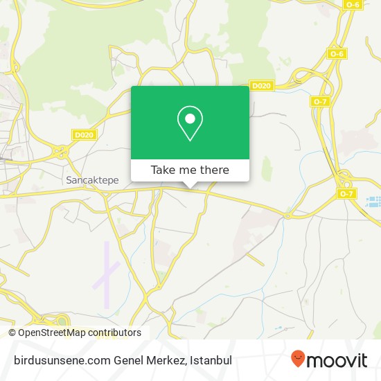 birdusunsene.com Genel Merkez map