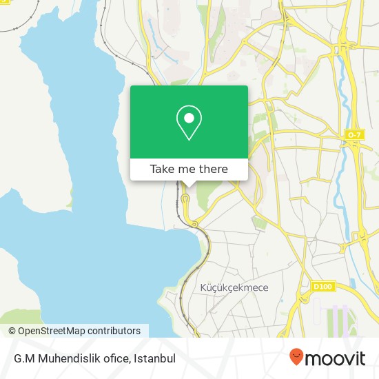 G.M Muhendislik ofice map