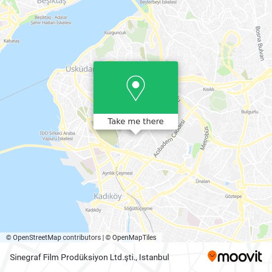 Sinegraf Film Prodüksiyon Ltd.şti. map