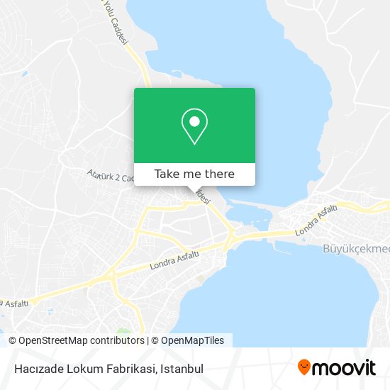 Hacızade Lokum Fabrikasi map