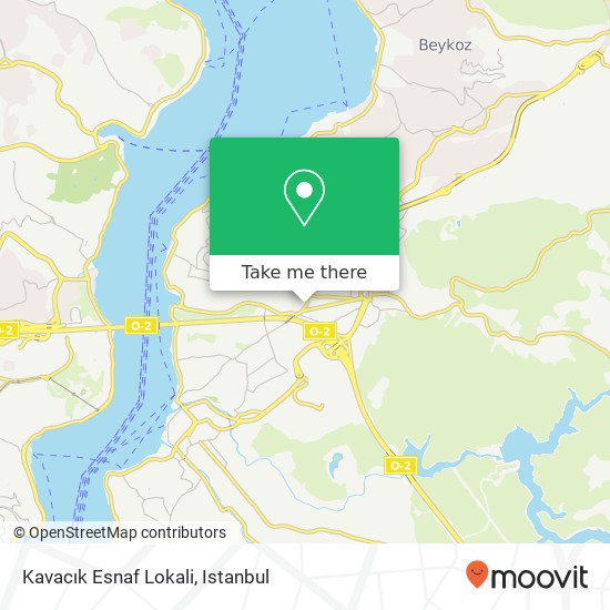 Kavacık Esnaf Lokali map