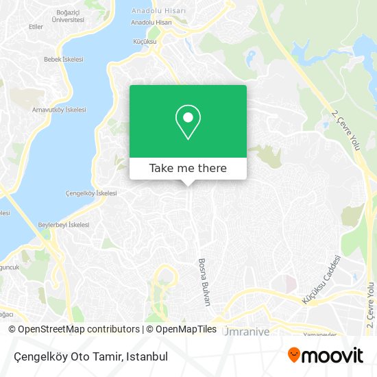 Çengelköy Oto Tamir map