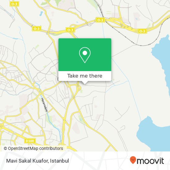 Mavi Sakal Kuafor map