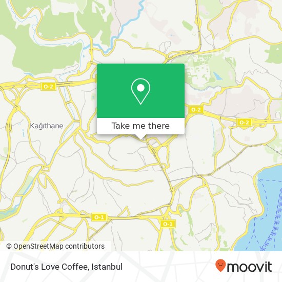 Donut's Love Coffee map