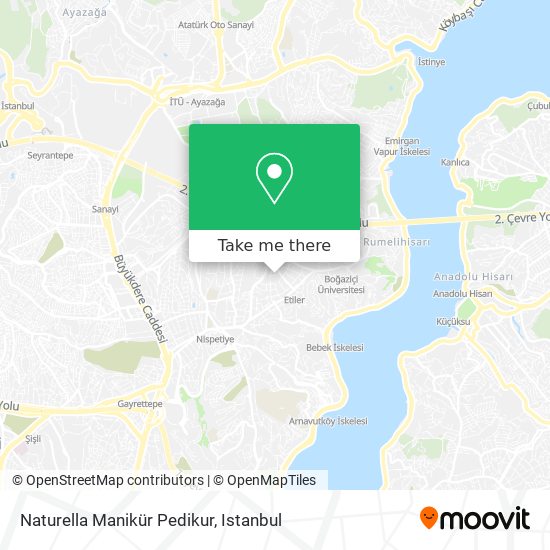 Naturella  Manikür Pedikur map