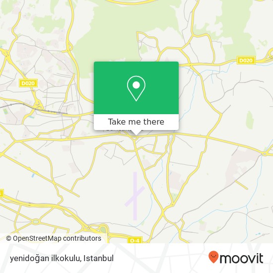 yenidoğan ilkokulu map