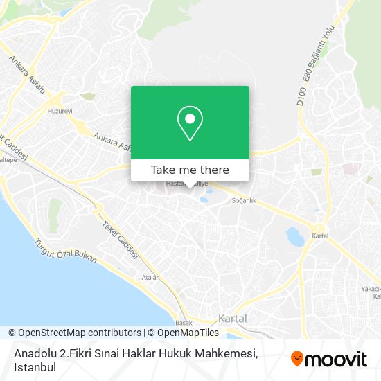 Anadolu 2.Fikri Sınai Haklar Hukuk Mahkemesi map