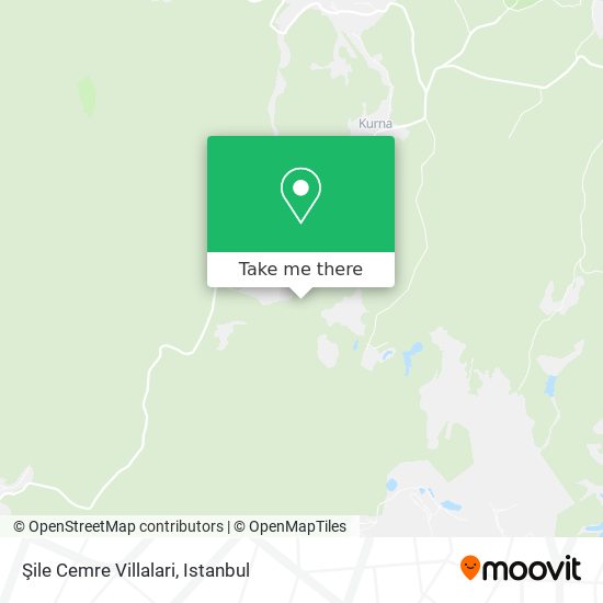 Şile Cemre Villalari map