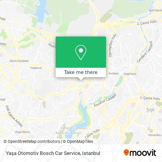 Yaşa Otomotiv Bosch Car Service map