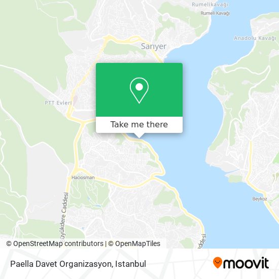 Paella Davet Organizasyon map