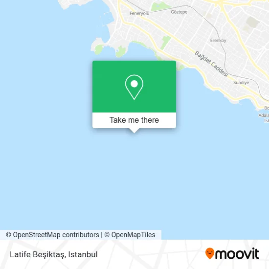 Latife Beşiktaş map