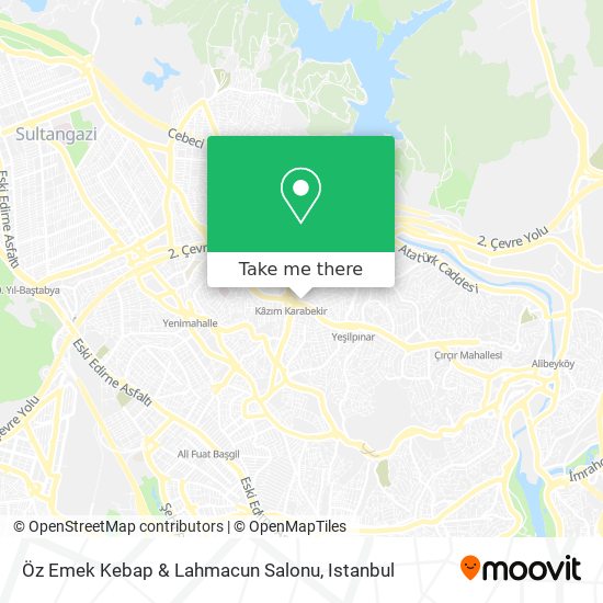Öz Emek Kebap & Lahmacun Salonu map