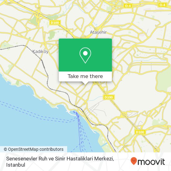 Senesenevler Ruh ve Sinir Hastaliklari Merkezi map