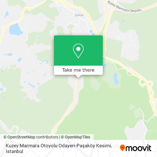 Kuzey Marmara Otoyolu Odayeri-Paşaköy Kesimi map