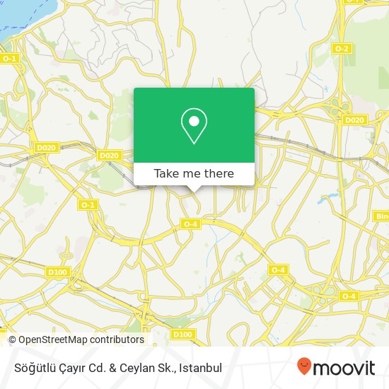 Söğütlü Çayır Cd. & Ceylan Sk. map