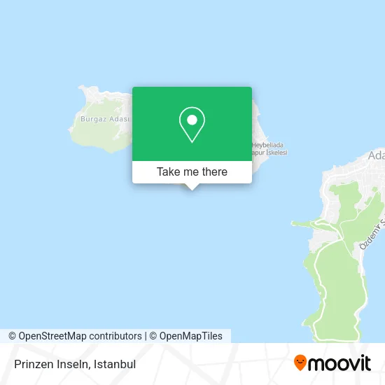 Prinzen Inseln map