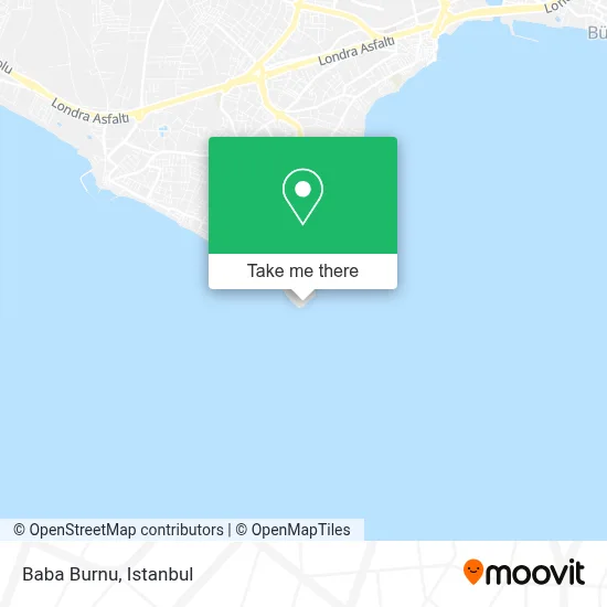 Baba Burnu map