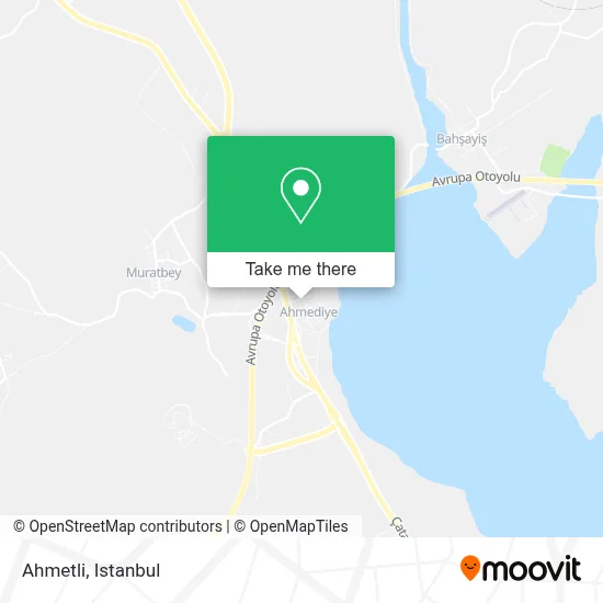 Ahmetli map
