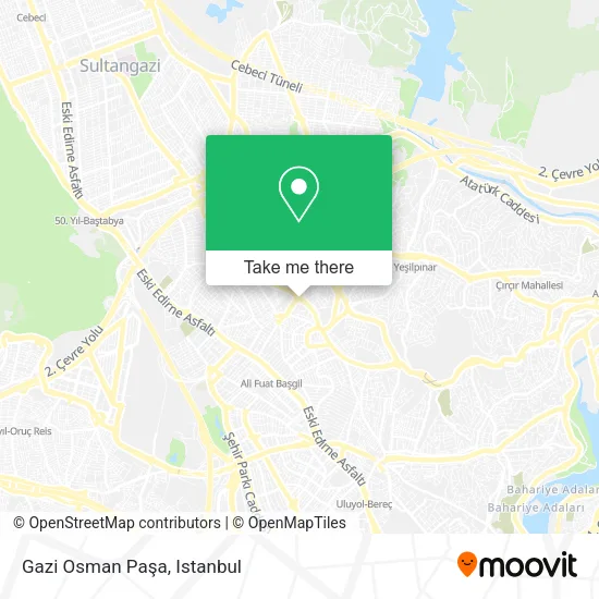 Gazi Osman Paşa map