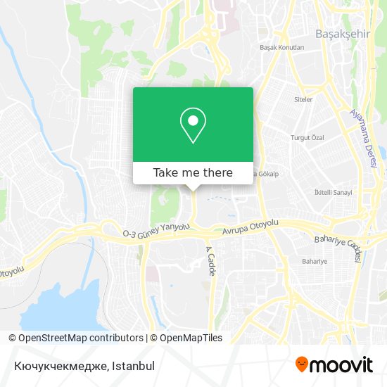 Кючукчекмедже map