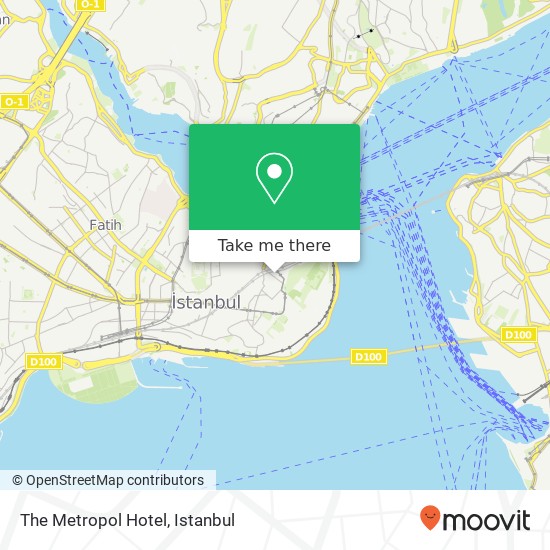 The Metropol Hotel map