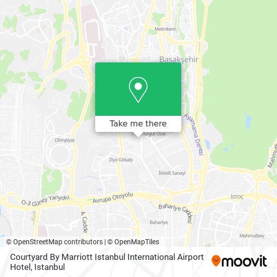 Courtyard By Marriott Istanbul International Airport Hotel map