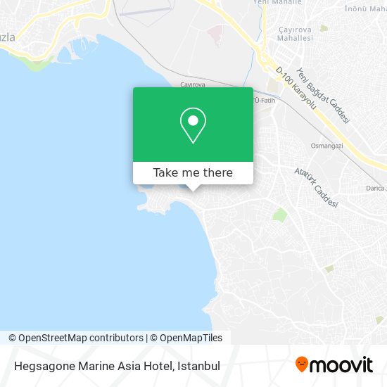 Hegsagone Marine Asia Hotel map