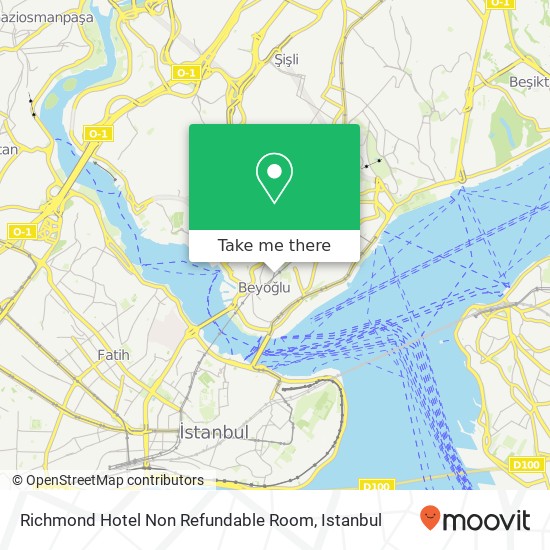 Richmond Hotel Non Refundable Room map