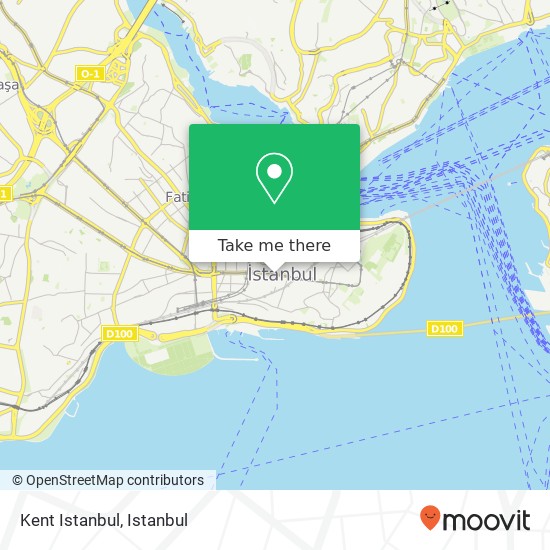 Kent Istanbul map