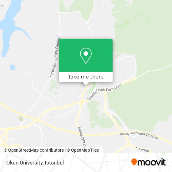 Okan University map