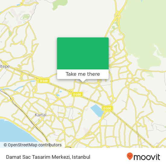 Damat Sac Tasarim Merkezi map