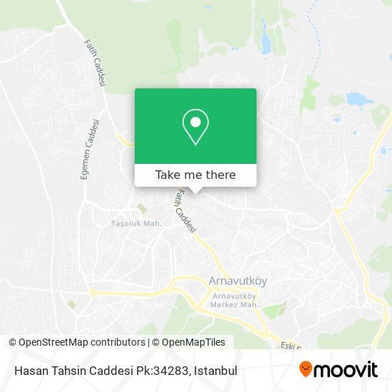 Hasan Tahsin Caddesi Pk:34283 map