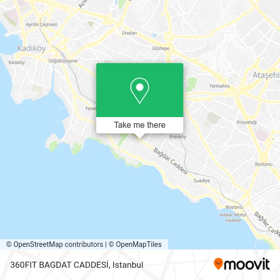 360FIT BAGDAT CADDESİ map