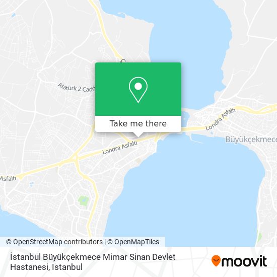 İstanbul Büyükçekmece Mimar Sinan Devlet Hastanesi map